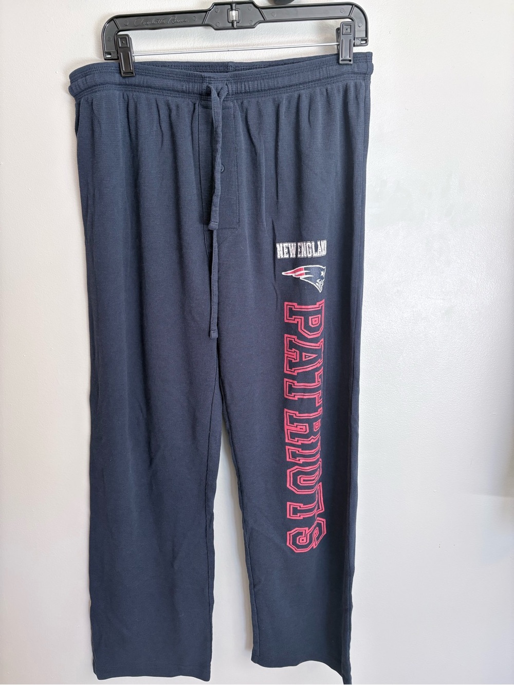 NFL New England Patriot Pajama Pants
Men's Navy Waffle Ribbed